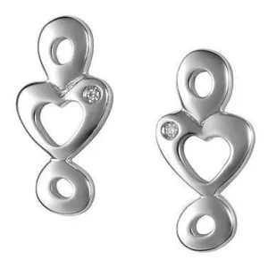 Hot Diamonds Sterling Silver Earrings D