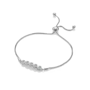 Hot Diamonds Tender White Topaz Bracelet D