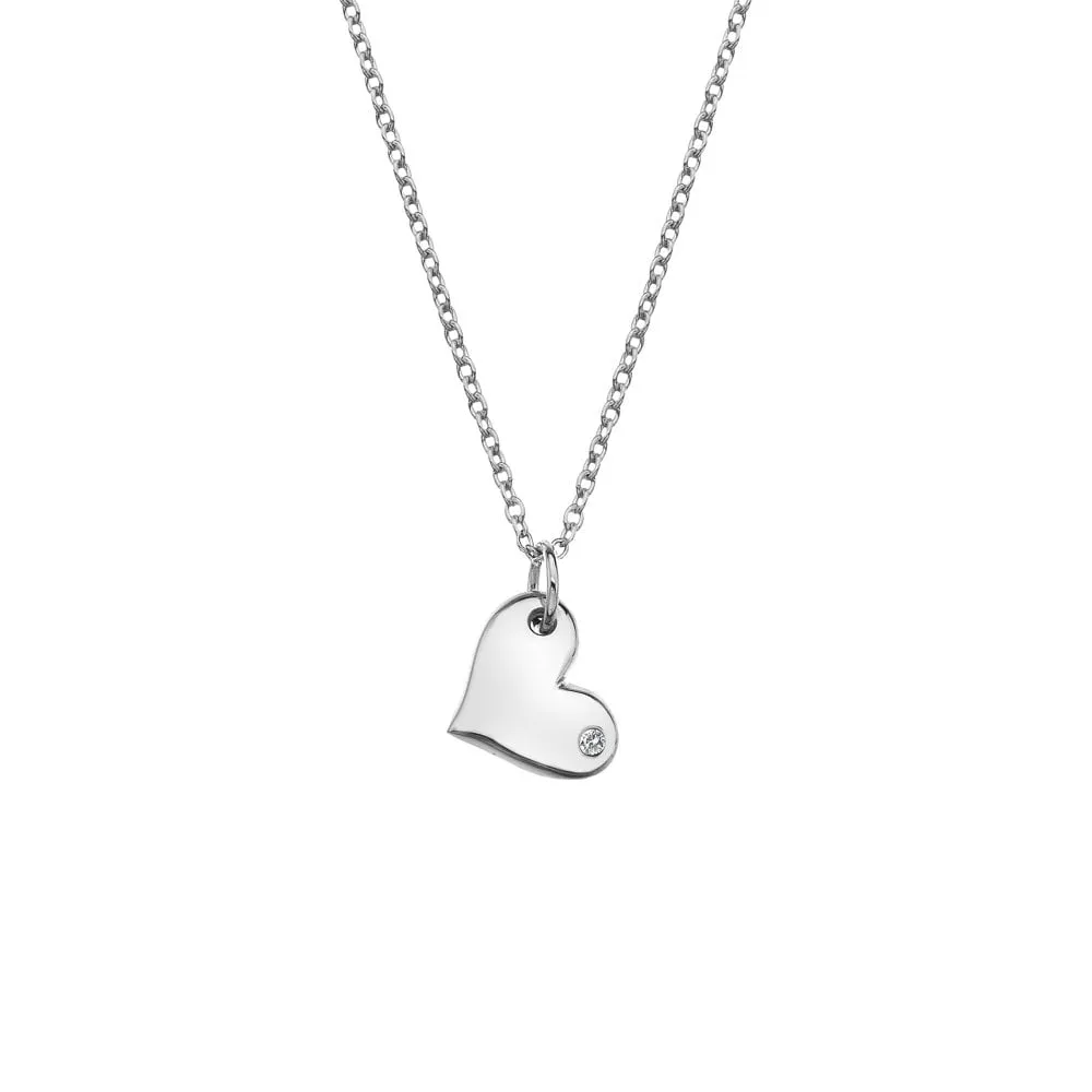 Hot Diamonds Thoughtful Heart Necklace