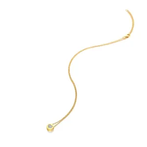 Hot Diamonds x Jac Jossa Gold Plated Sterling Silver Heart Necklace