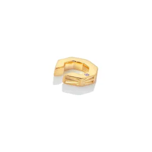 Hot Diamonds x Jac Jossa Hope Gold Plated Sterling Silver Ear Cuff