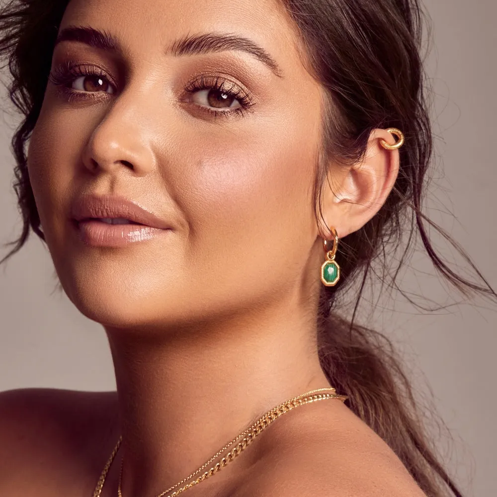 Hot Diamonds x Jac Jossa Spirit Gold Plated Sterling Silver Ear Cuff