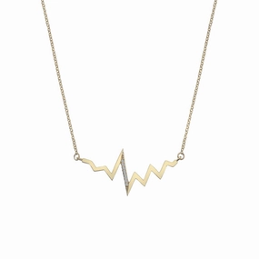 Hot Diamonds Beat 9ct Yellow Gold Necklace D