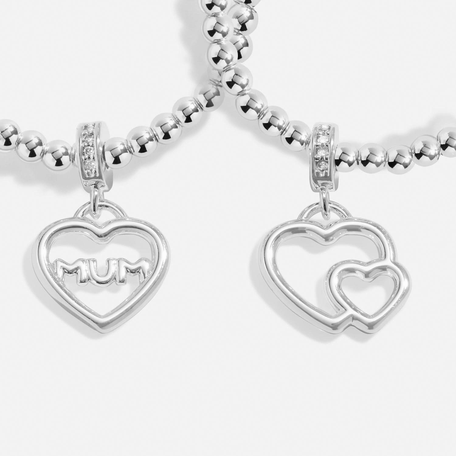 Infinity Wonderful Mum Silver Plated Linked Bracelet 8294