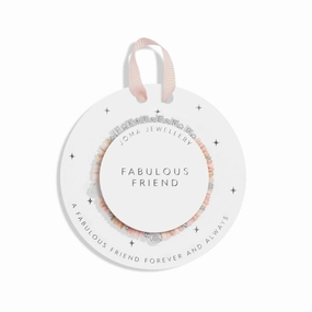 Kids Happy Little Moments Fabulous Friend Silver Plated Bracelet C740