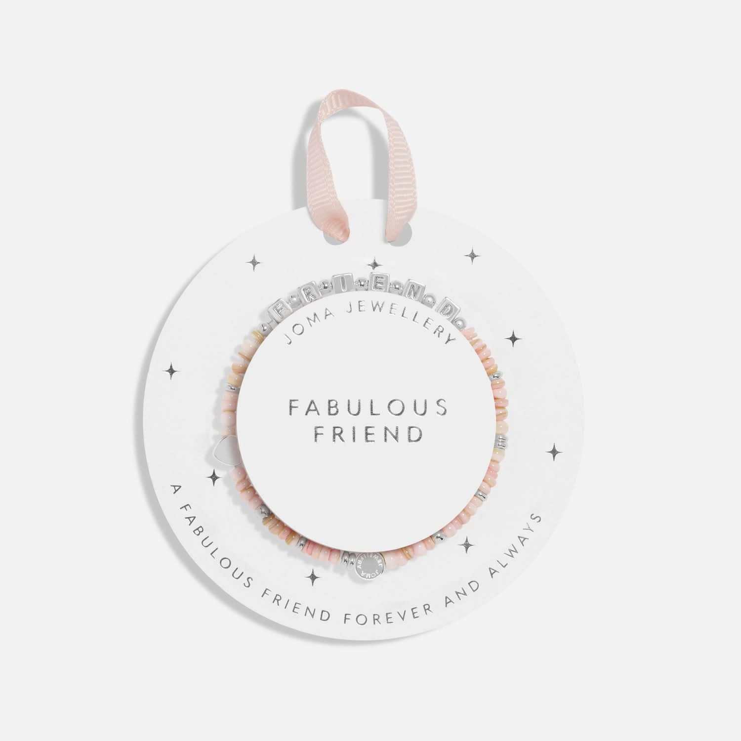 Kids Happy Little Moments Fabulous Friend Silver Plated Bracelet C740