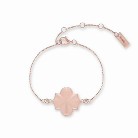Ksenia Mirella Regal 18ct Rose Gold 0.11ct Diamond Bracelet