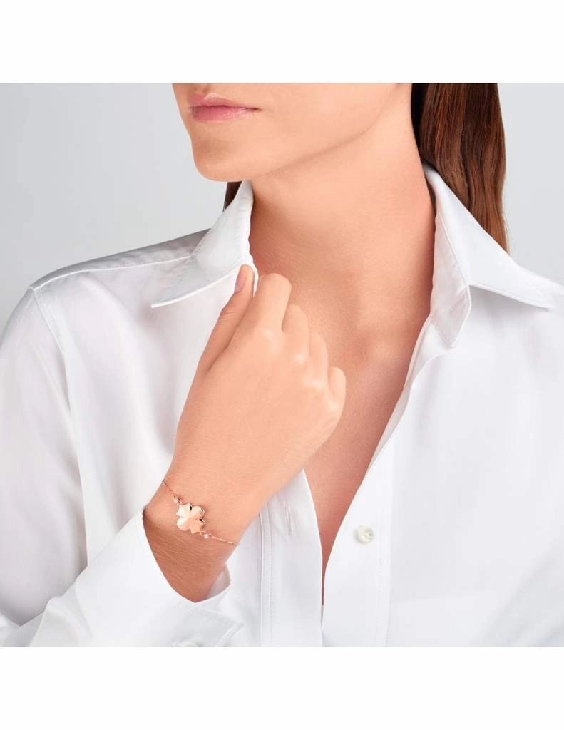 Ksenia Mirella Regal 18ct Rose Gold 0.11ct Diamond Bracelet