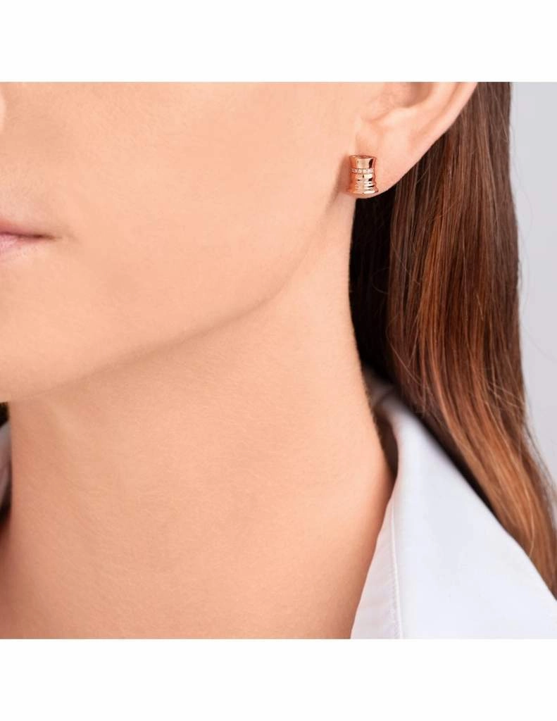 Ksenia Mirella The Queen 18ct Yellow Gold 0.07ct Diamond Stud Earrings