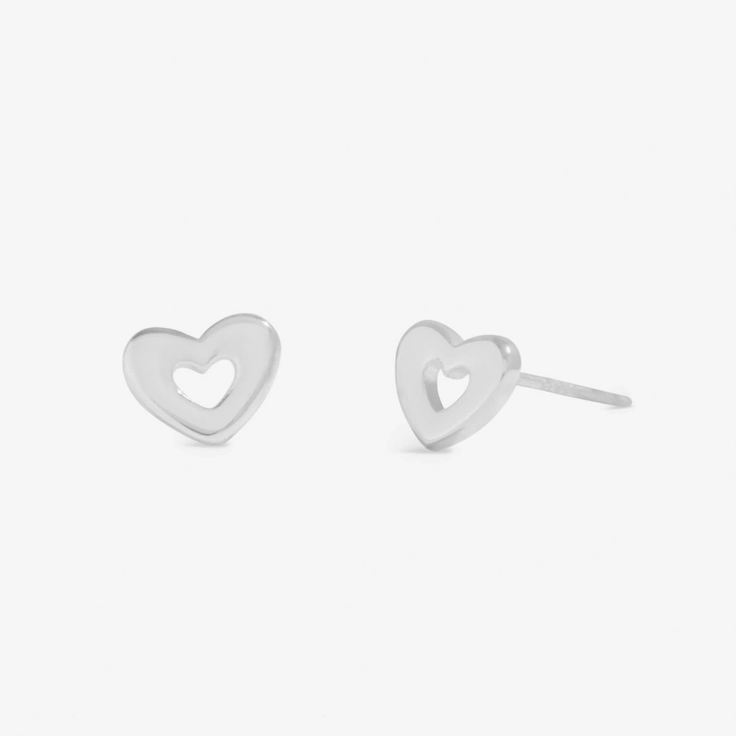 Life's A Charm 50th Birthday Silver Plated Earrings 8140