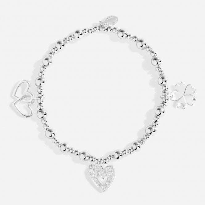 Life's A Charm Treasured Friend Silver Plated 17.5cm Bracelet 7195