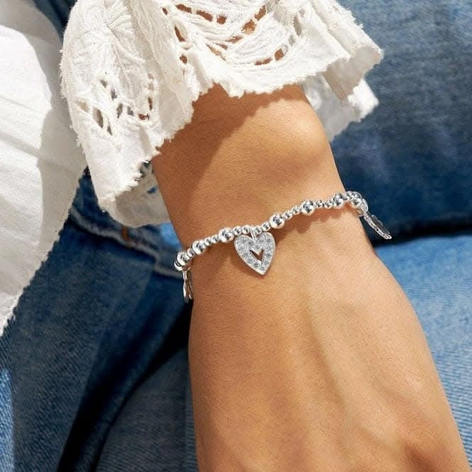 Life's A Charm Treasured Friend Silver Plated 17.5cm Bracelet 7195