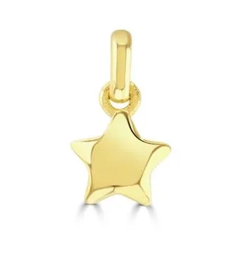 Little Star Gold Plated Sterling Silver Star Charm