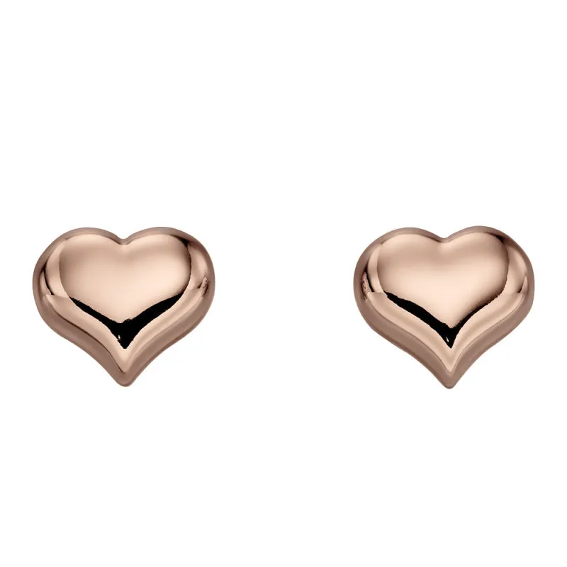 Little Star Sterling Silver Rose Gold Plated Emily Childs Stud Earrings