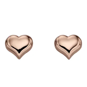 Little Star Sterling Silver Rose Gold Plated Emily Childs Stud Earrings