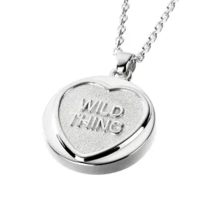 Love Hearts Classic Sterling Silver "Wild Thing" Necklace