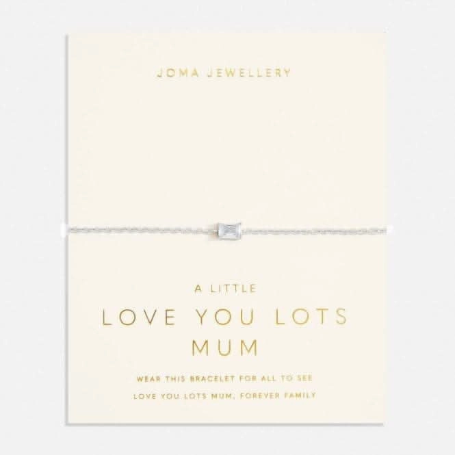 Love From Your Little Ones Love You Lots Mum Silver Plated Bracelet 7305