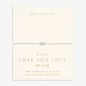 Love From Your Little Ones Love You Lots Mum Silver Plated Bracelet 7305