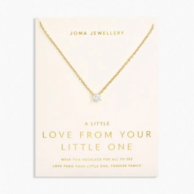 Love From Your Little Ones One Gold Plated 46cm   5cm Necklace 6915