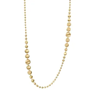 Marco Bicego Africa 18ct Yellow Gold Graduated Long Necklace