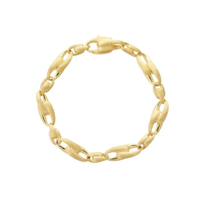 Marco Bicego Lucia 18ct Yellow Gold Medium Link Bracelet D