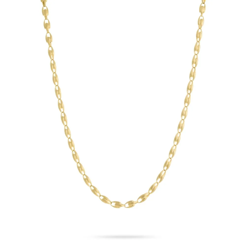 Marco Bicego Lucia 18ct Yellow Gold Small Link Long Necklace