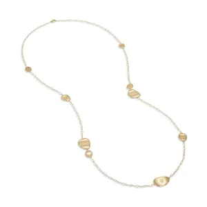 Marco Bicego Lunaria 18ct Yellow Gold Long Necklace