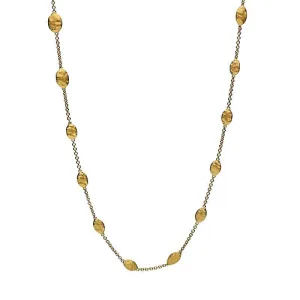 Marco Bicego Siviglia 18ct Yellow Gold Graduated Necklace D