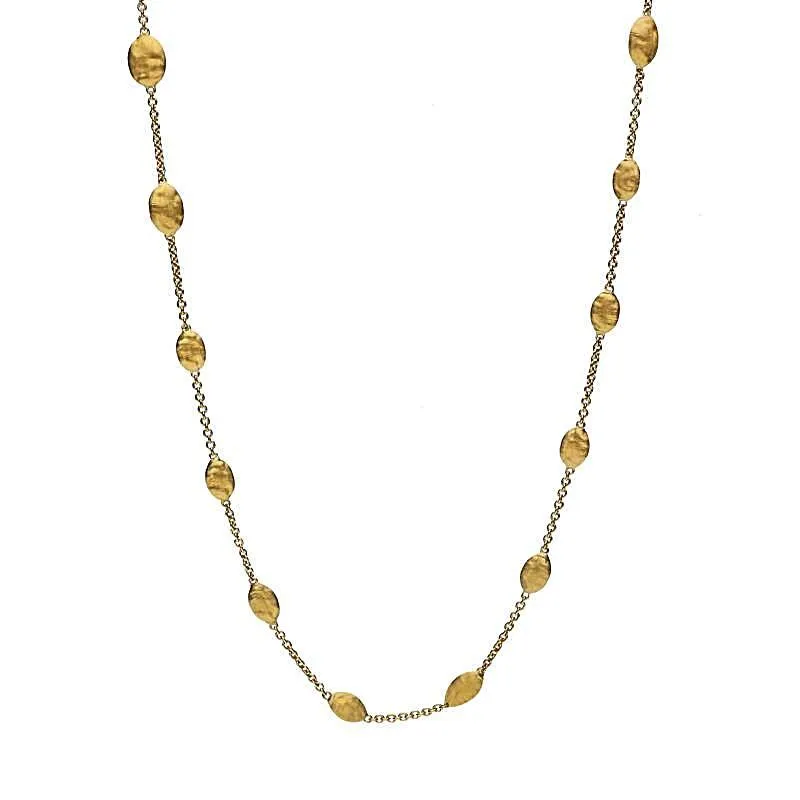 Marco Bicego Siviglia 18ct Yellow Gold Graduated Necklace D