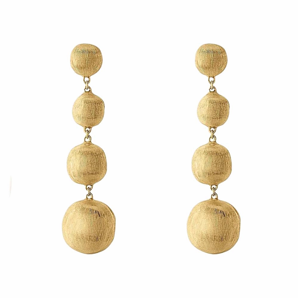 Marco Bicego Africa 18ct Yellow Gold Drop Earrings D