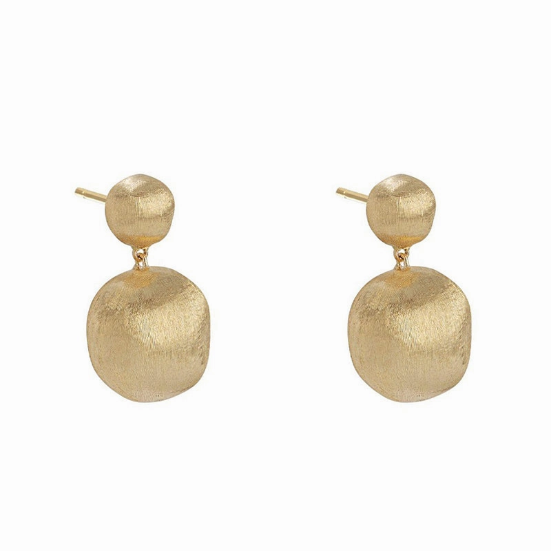 Marco Bicego Africa 18ct Yellow Gold Drop Stud Earrings