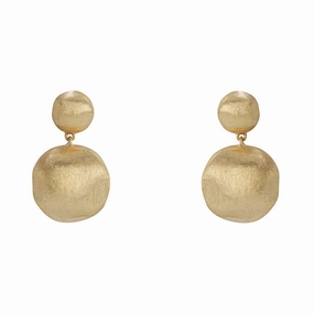 Marco Bicego Africa 18ct Yellow Gold Drop Stud Earrings