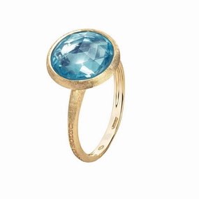 Marco Bicego Jaipur 18ct Yellow Gold Topaz Ring