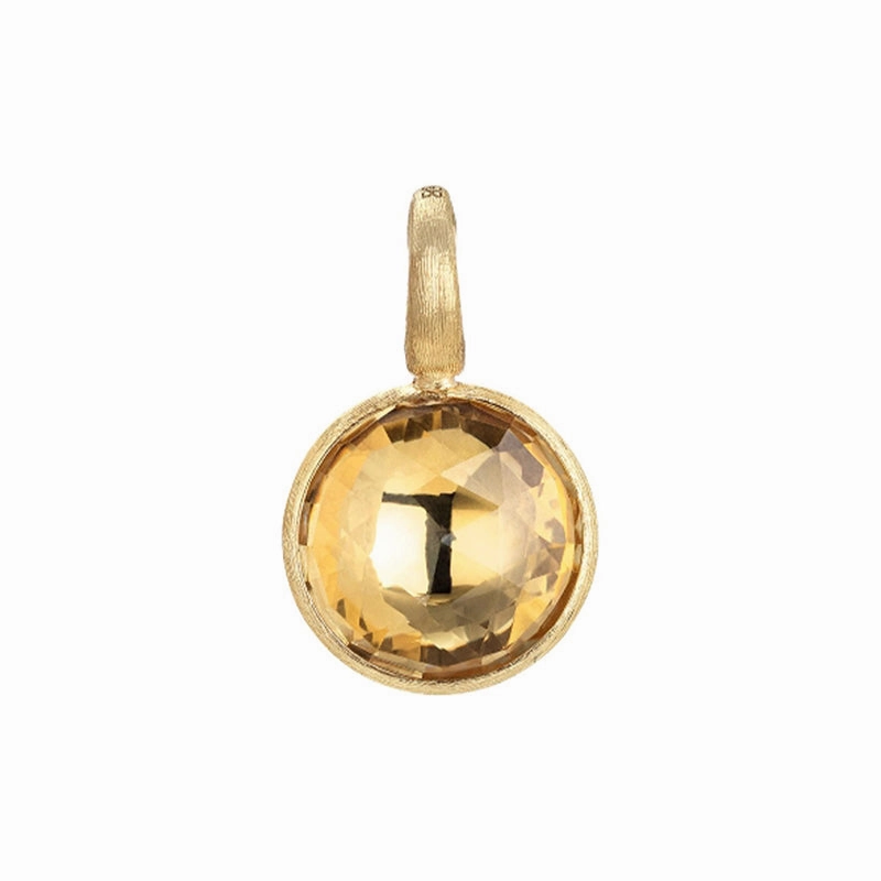 Marco Bicego Jaipur 18ct Yellow Gold Yellow Quartz Stackable Pendant