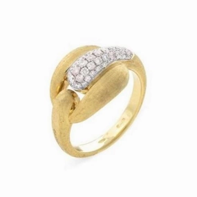 Marco Bicego Legami 18ct Yellow Gold 0.42ct Diamond Link Ring