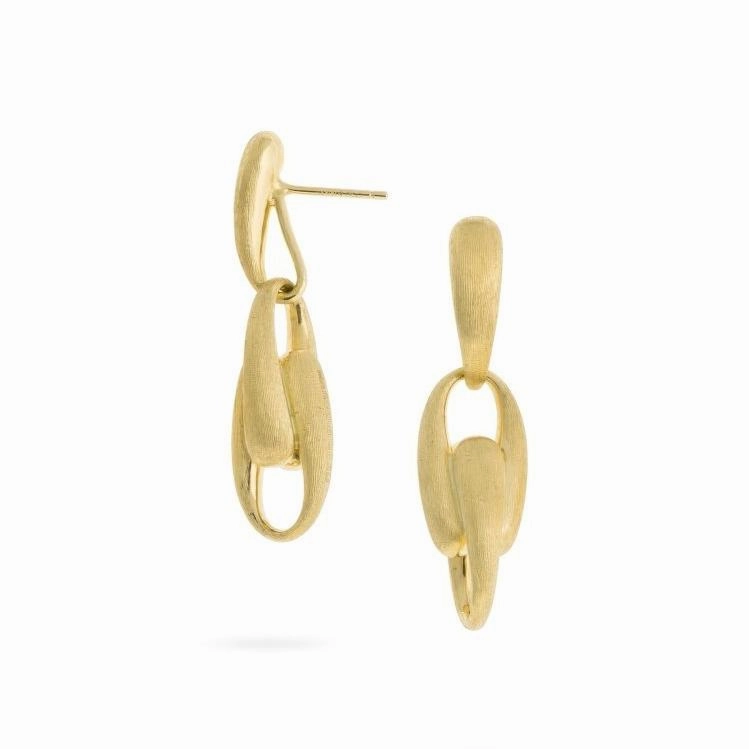 Marco Bicego Lucia 18ct Yellow Gold Link Drop Earrings