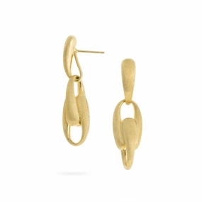 Marco Bicego Lucia 18ct Yellow Gold Link Drop Earrings