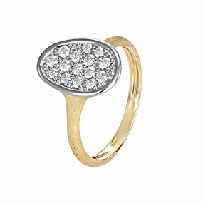 Marco Bicego Lunaria 18ct Yellow Gold Diamond Ring D