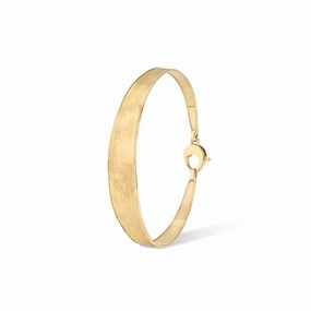 Marco Bicego Lunaria 18ct Yellow Gold Slim Bangle D