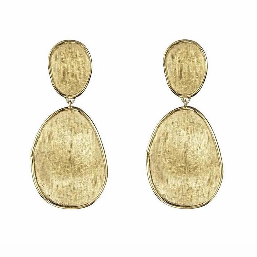Marco Bicego Lunaria 18ct Yellow Gold Small Drop Earrings