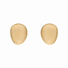 Marco Bicego Lunaria 18ct Yellow Gold Stud Earrings D