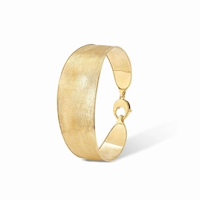 Marco Bicego Lunaria 18ct Yellow Gold Wide Bangle