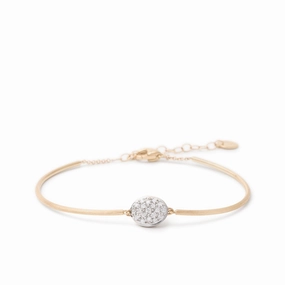 Marco Bicego Siviglia 18ct Yellow Gold 0.15ct Diamond Bracelet