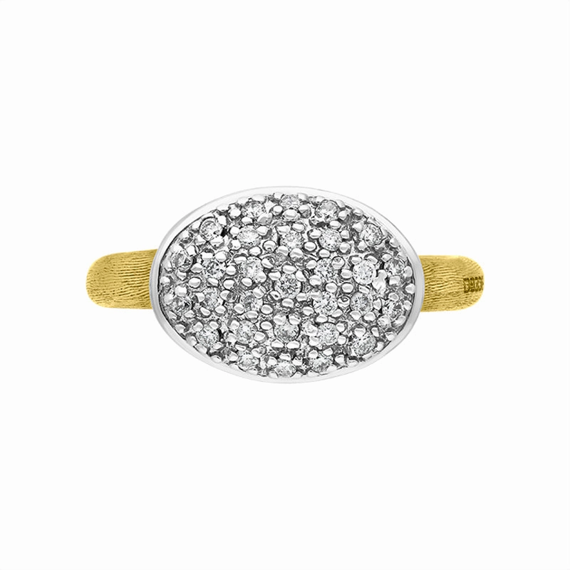 Marco Bicego Siviglia 18ct Yellow Gold 0.21ct Diamond Ring D