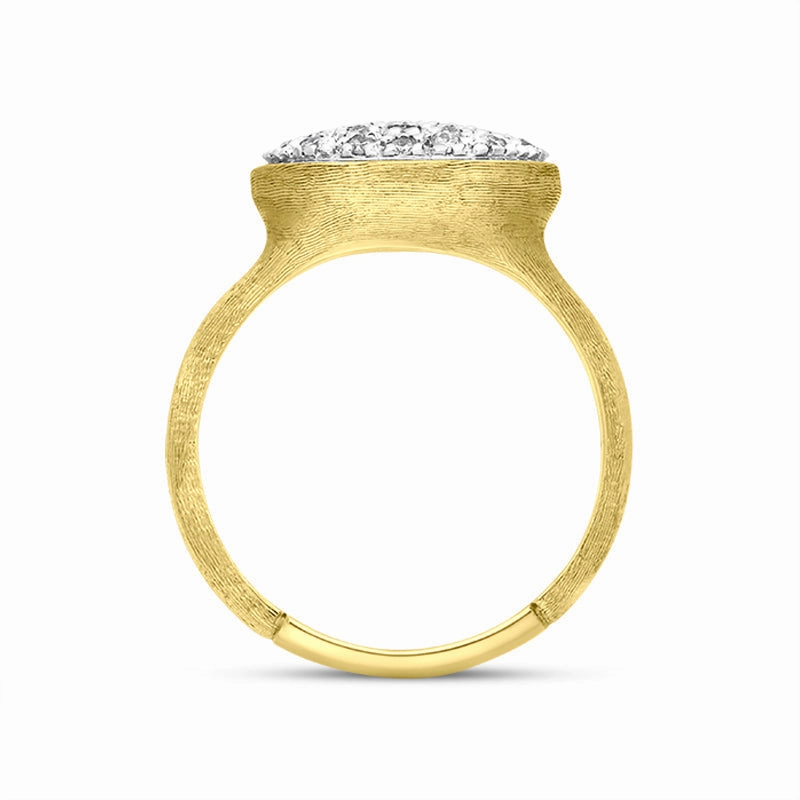 Marco Bicego Siviglia 18ct Yellow Gold 0.21ct Diamond Ring D