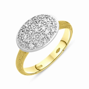 Marco Bicego Siviglia 18ct Yellow Gold 0.21ct Diamond Ring D