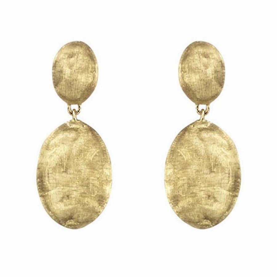Marco Bicego Siviglia 18ct Yellow Gold Drop Earrings