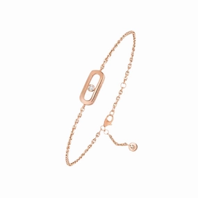 Messika Care(s) 18ct Rose Gold & Diamond Children's Bracelet