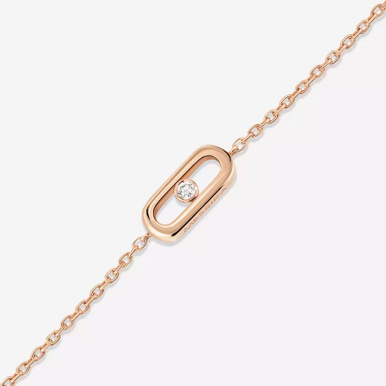 Messika Care(s) 18ct Rose Gold & Diamond Children's Bracelet