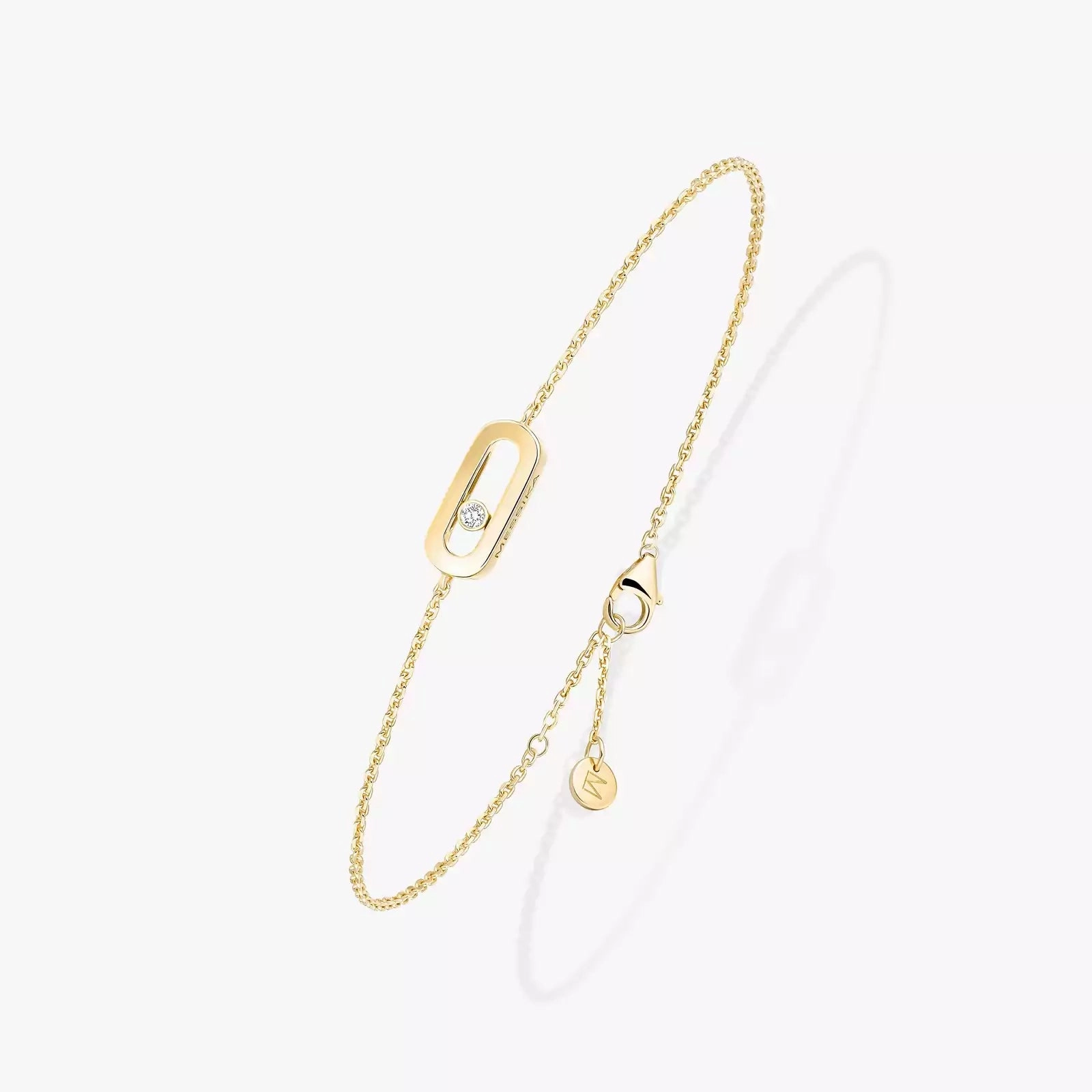 Messika Care(s) 18ct Yellow Gold & Diamond Bracelet